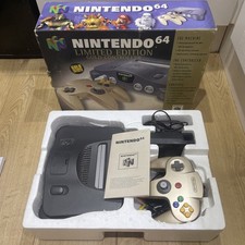 Nintendo 64 (PAL) Boxed Console N64 Gold Controller, Rare Collector Condition