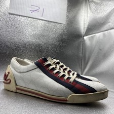 RARE GUCCI SCRIPT WEB STRIPE
