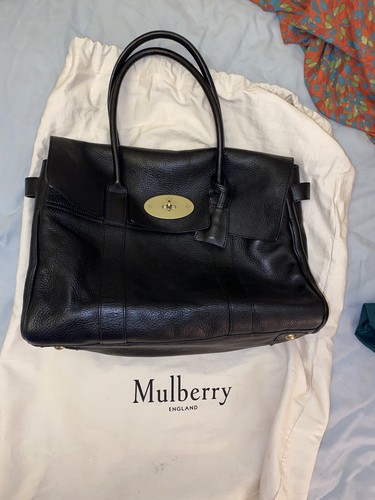 Mulberry bayswater bag black - bayswater,