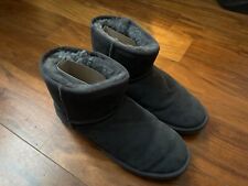 aus wooli grey boots size 9