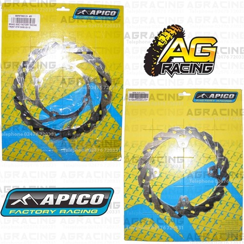 Apico front brake 220mm - front, rear