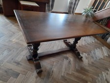 Vintage refectory dining table