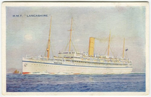 Troopship lancashire bibby - hm,