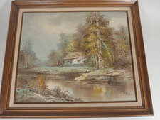 T. Azeen Signed original Oil