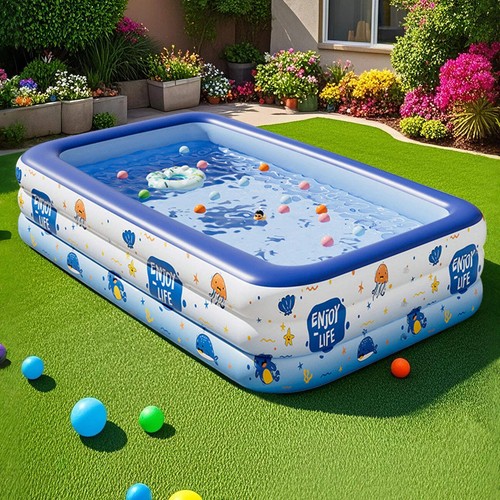 Large inflatable swimming pool - inflatable,