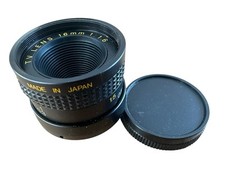 TV Lens 16 mm 1:1.6 Made In Japan used C Mount Great Quality Lens