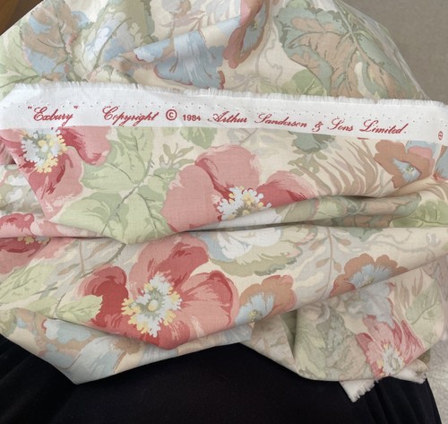 Sanderson exbury floral pink - sanderson,