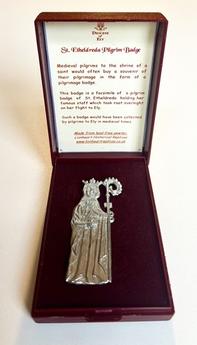 Etheldreda pilgrim badge - etheldreda,