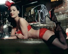 Dita Von Teese autographed