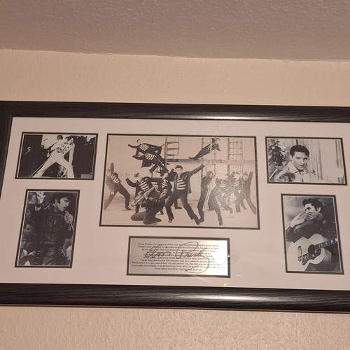 Elvis presley framed - framed, pictures