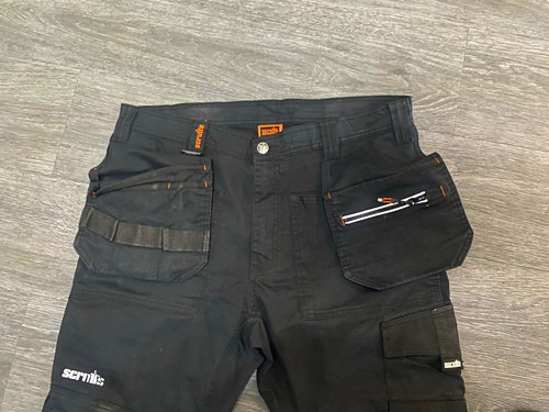 Scruffs men black cargo - scruffs,