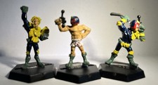 Judge Dredd Figures, Judge Cal, Quincy &SJS