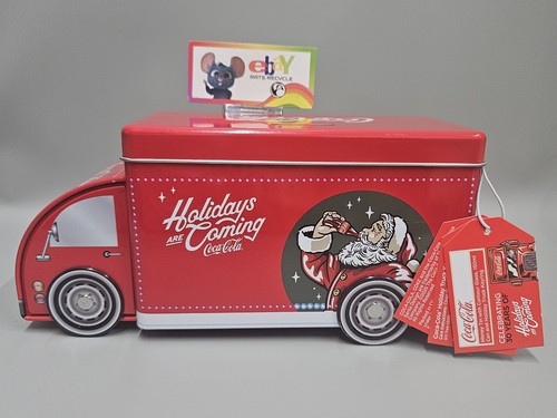 Coca cola truck money tin - truck, coke
