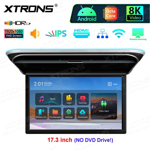 Ips screen flip down - 17.3",