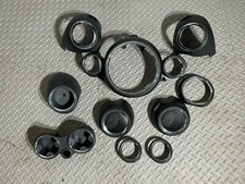 BMW MINI R55 R56 R57 R58 R59 COOPER DASH TRIM SET FULL CHROME LINE PACK INTERIOR