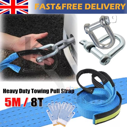 Tow rope heavy duty - tow, 8t