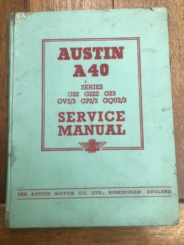 Austin a40 series gs2 - a40,