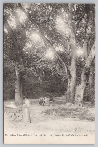 Printed saint germain laye - germain, en