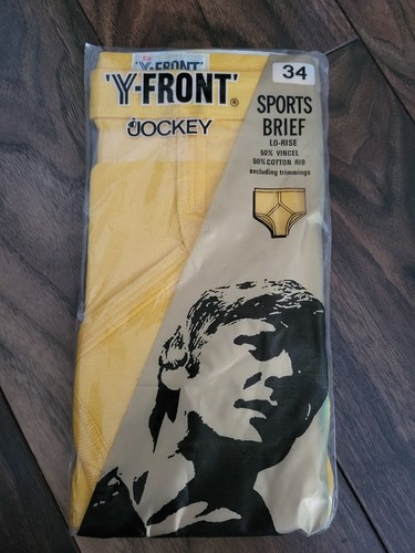 Vintage jockey yellow 1970 - jockey,