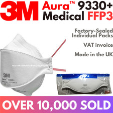 3M Aura 9330+ FFP3 Respirator