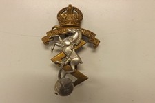 MILITARY CAP BADGE REME ROYAL