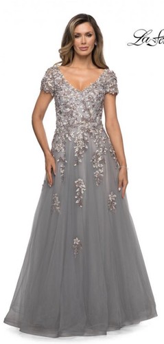 Femme blue gray silver - la,