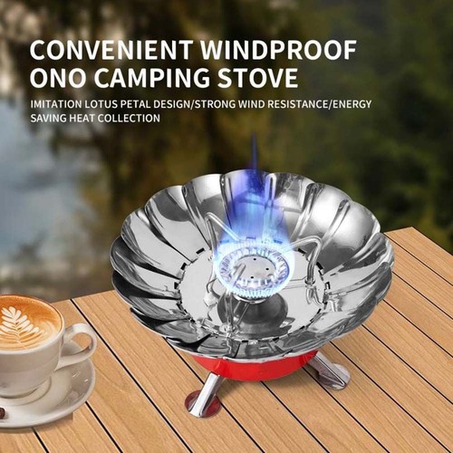 Folding camping stove - folding,