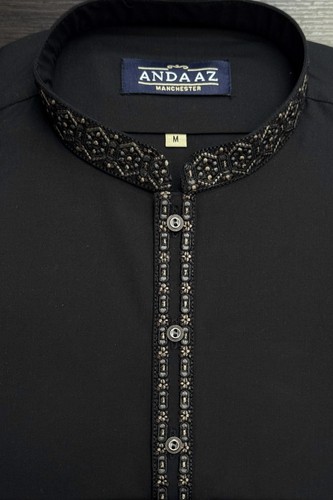 Boys shalwar kameez black - boys,
