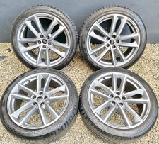 4x20” GENUINE AUDI A7 4K C8 SLINE BLACK EDITION ALLOY WHEEL SET BRIDGESTONE TYRE