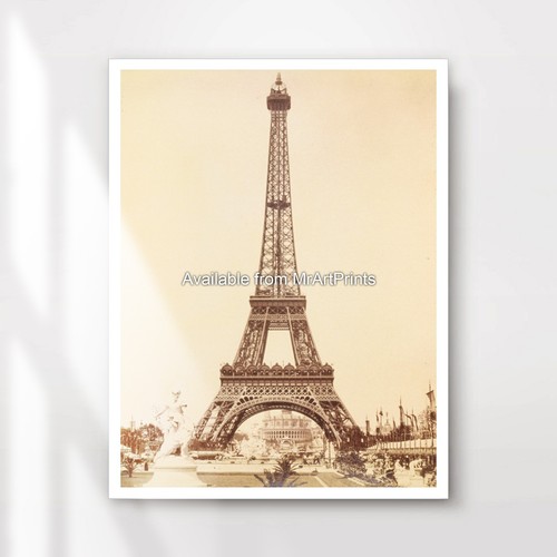 Eiffel tower sepia - eiffel,