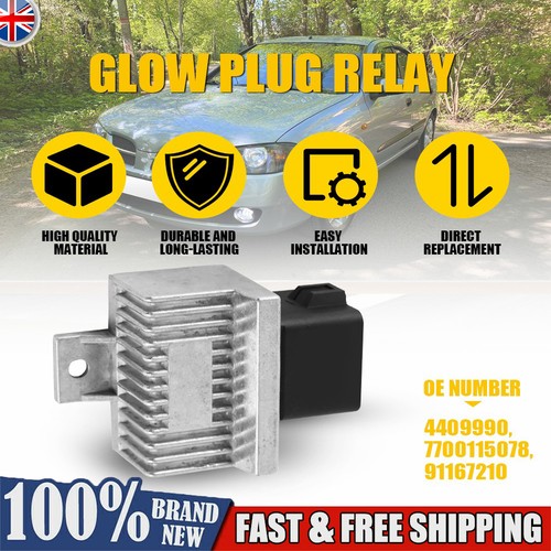 Glow plug system - glow, relay