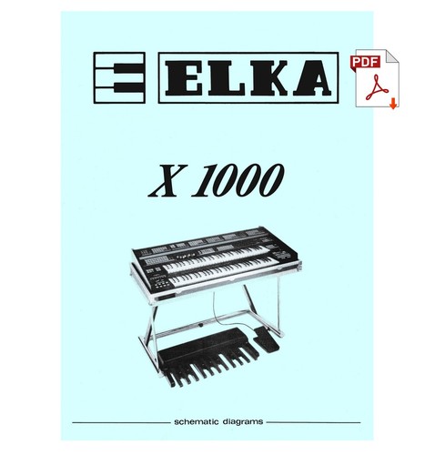 Elka 1000 service manual - elka,