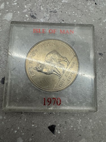 Isle man 1970 one crown - isle,