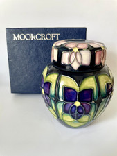Moorcroft Ginger Jar Violet