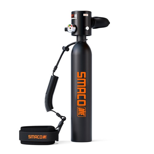 Mini scuba tank portable - 0.5l,