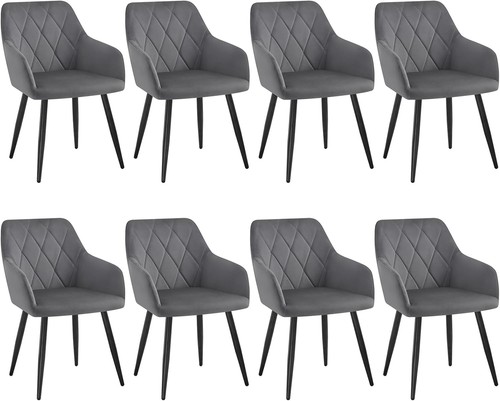 Woltu dining chair set velvet - dining,