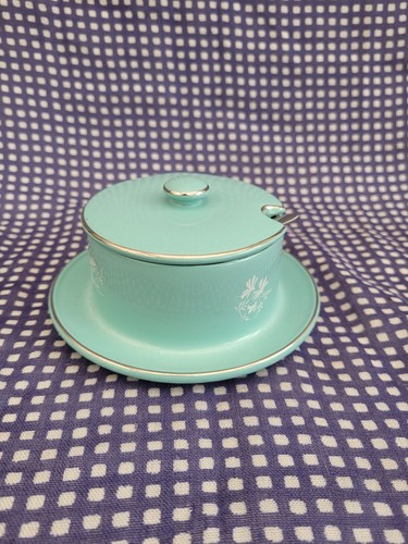 1950s sandland blue floral - 1950s,