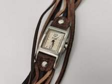 Fat Face  Women's Watch With Brown Leather Strap