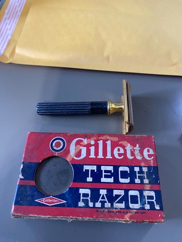 Gillette fat handle tech black - gillette,