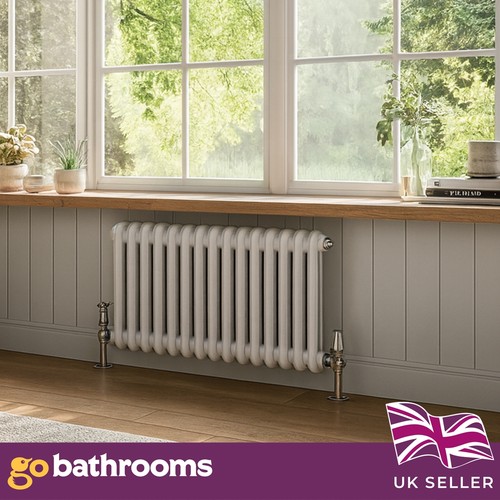 White double radiator - white,