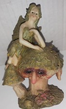 Forest Fairy Leaning on
