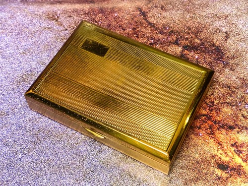 Large art deco gold vintage - art,