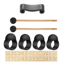 9pcs Wood Tongue Drum