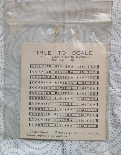 True scale gauge 4mm - to,