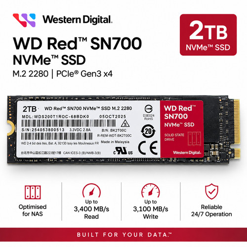 Red sn700 2tb - red,