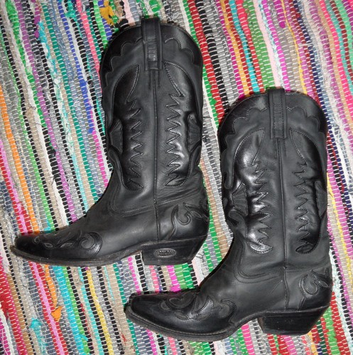 Vintage loblan black leather - vintage,