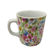 Seltmann Weiden Mug Vintage Floral Multicoloured Flowers Bavaria West Germany
