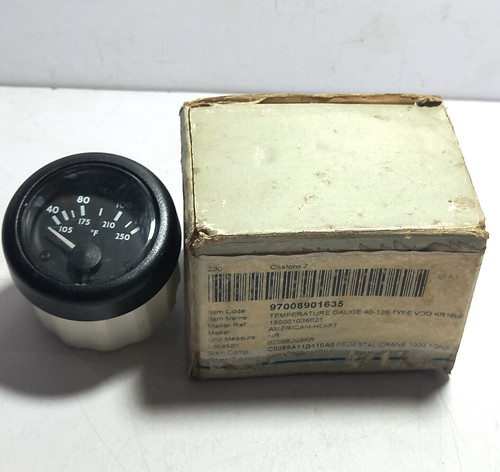 Vdo 1600 120 c - kr, 40-120◦c