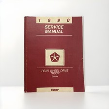 Dodge Dakota Pick-up Truck OEM 1990 Shop Service Repair Manual Wiring Diagrams