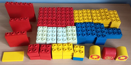 Lego duplo 1980s bundle mixed - duplo,